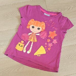 Lalaloopsy Doll Graphic Short Sleeve T-Shirt Size 5